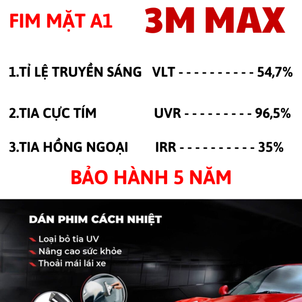 Phim dán kính mặt A1