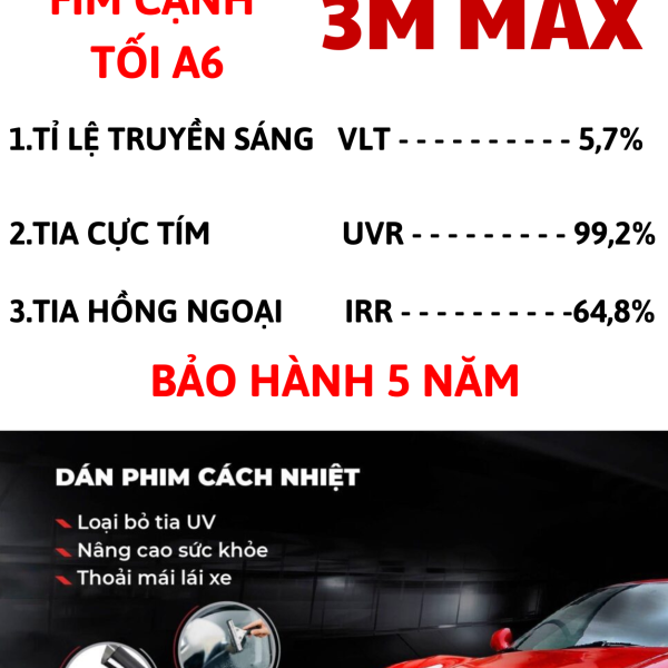 Phim dán cạnh A6